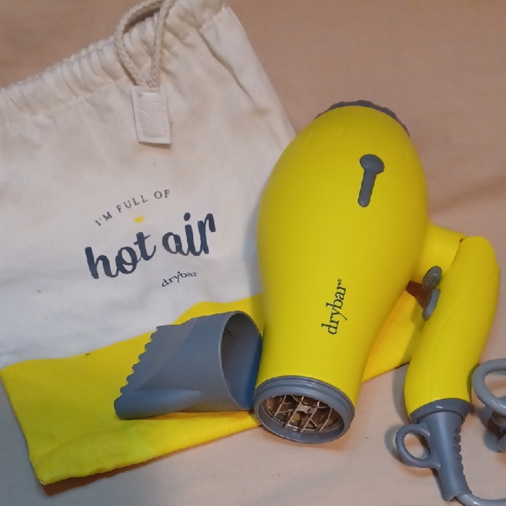Drybar Yellow Travel Hair Dryer - 'Hot Air'